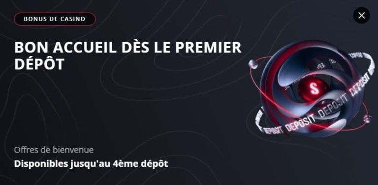 Starda Casino bonus bienvenue