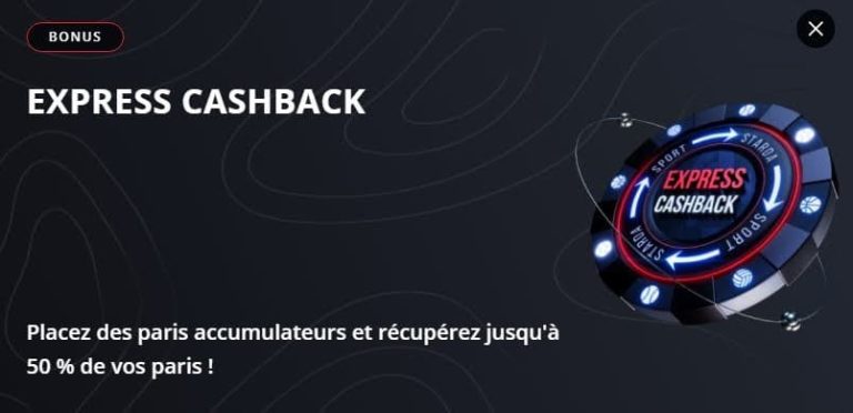 Starda Casino cashback